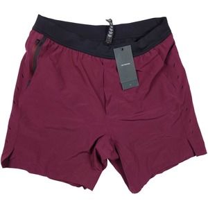NEW NWT Ten Thousand Interval Short, Lined, 7" Inseam, Maroon Shorts Large L